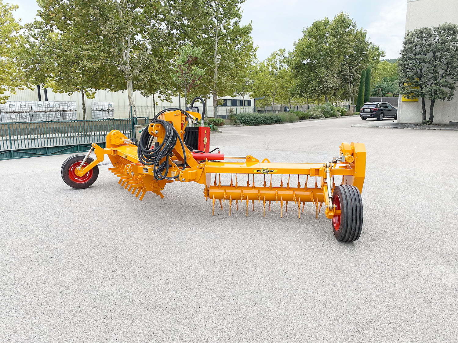 Rastrillo hilerador de piedras RF 2