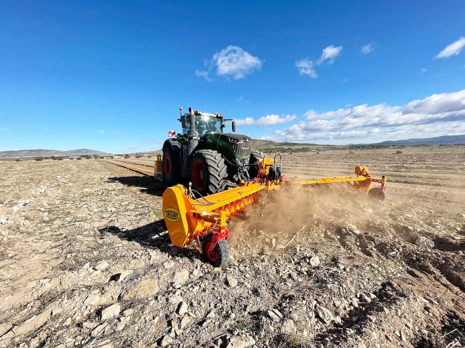 Rastrillo hilerador de piedras RF 36