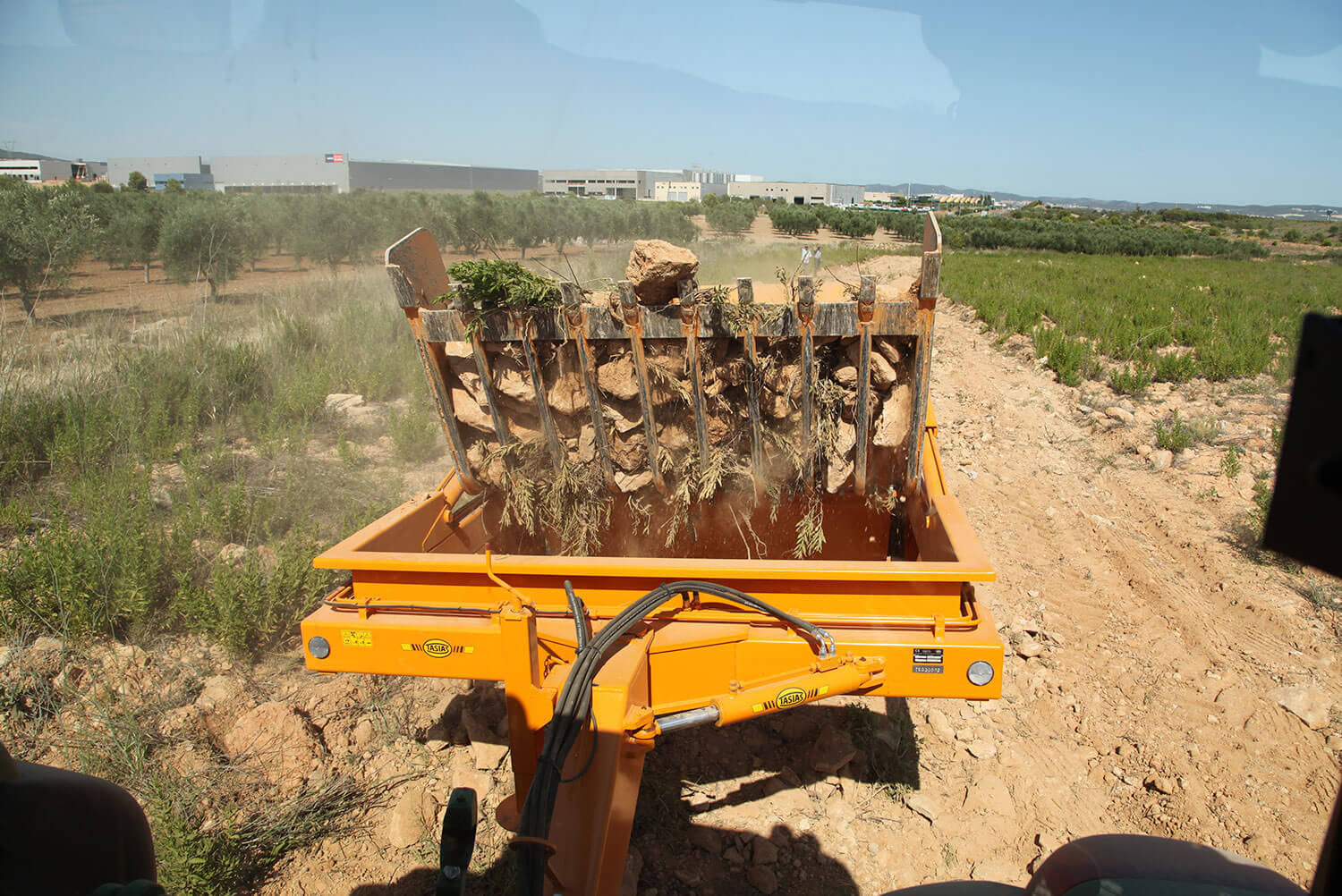 Камнеуборочная машина TS 11