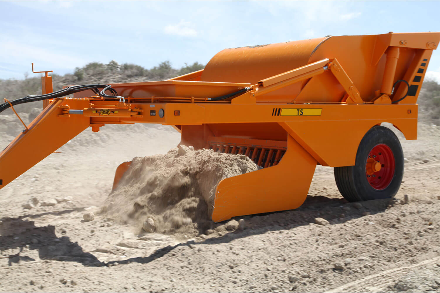 Камнеуборочная машина TS 8