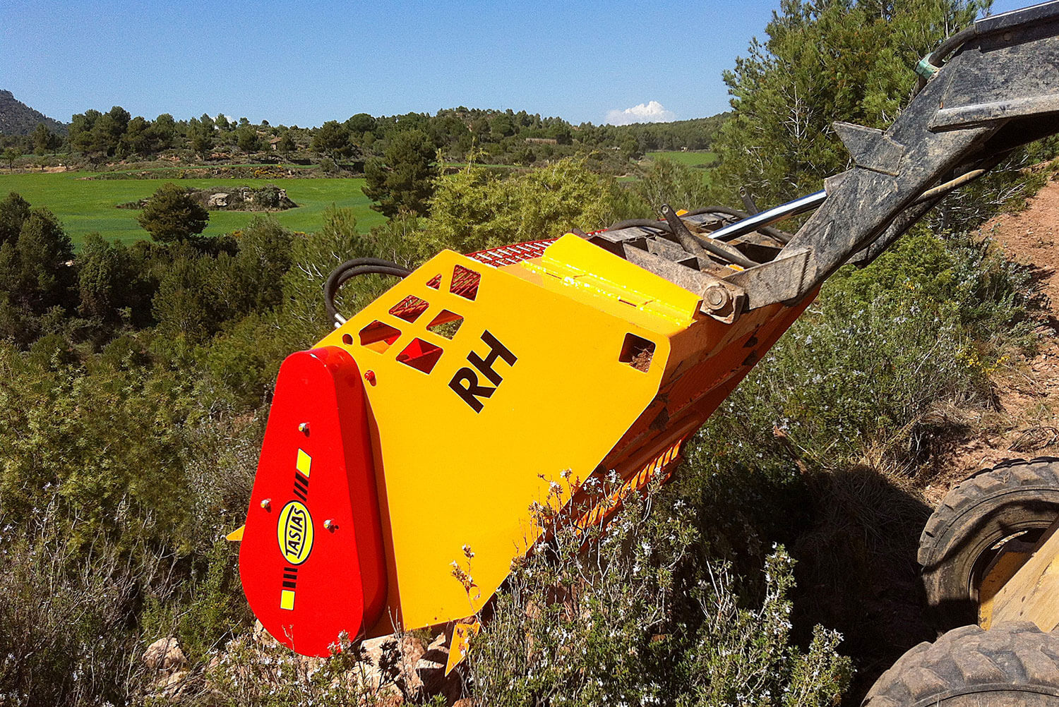 Recogedor de piedras hidráulico RH 14